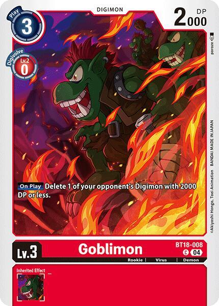 Goblimon BT18-008 [ Inglese / Giapponese ]