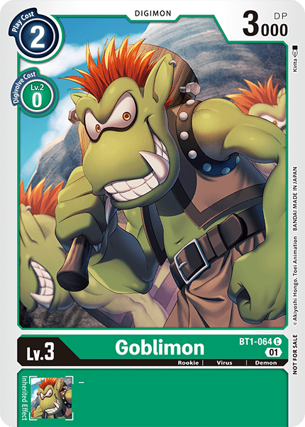 Goblimon BT1-064 [ Inglese / Giapponese ]