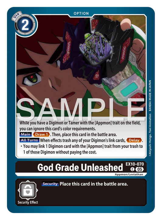 God Grade Unleashed EX10-070 [ Inglese / Giapponese ]