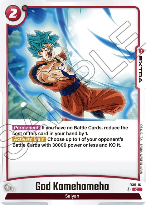 God Kamehameha FS01-16 [ Inglese / Giapponese ]