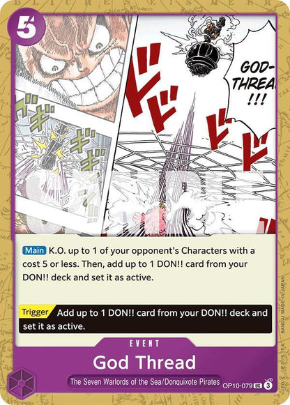 God Thread OP10-079 [ Inglese / Giapponese / Francese / Cinese Semplificato ]