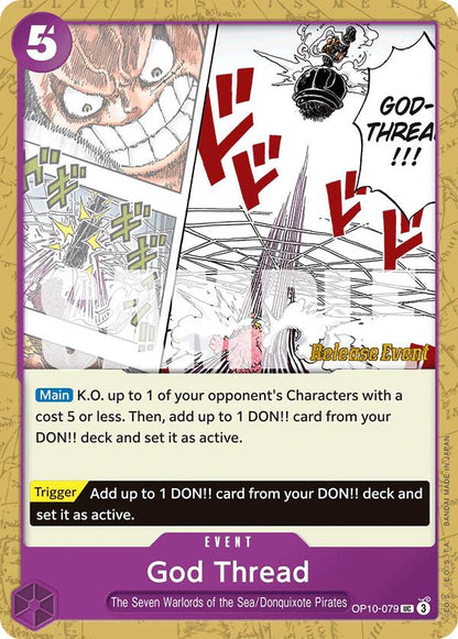 God Thread OP10-079 [ Inglese / Giapponese / Francese / Cinese Semplificato ]