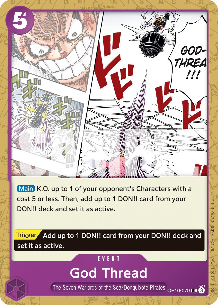 God Thread OP10-079 [ Inglese / Giapponese / Francese / Cinese Semplificato ]