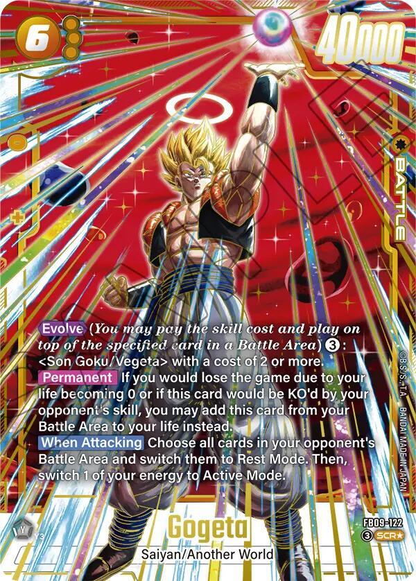 Gogeta FB09-122 [ Inglese / Giapponese ]