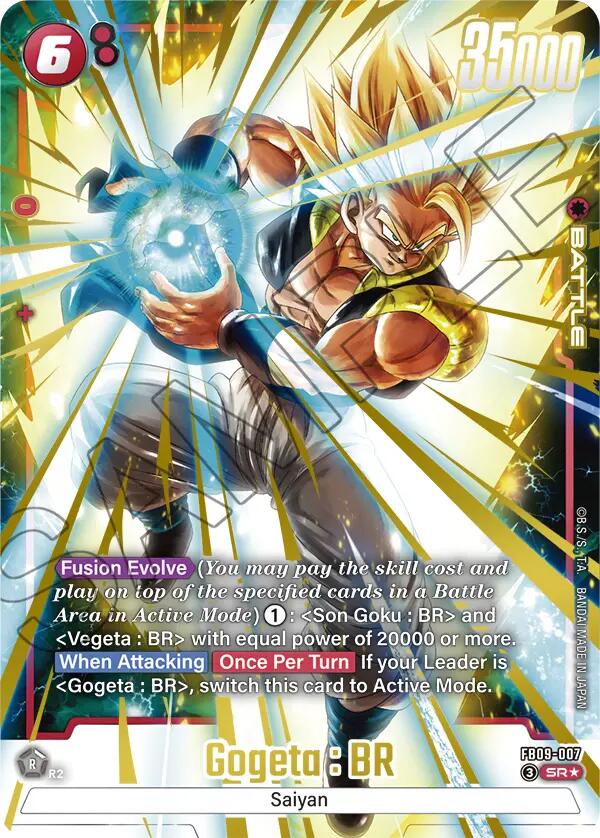 Gogeta : BR FB09-007 [ Inglese / Giapponese ]
