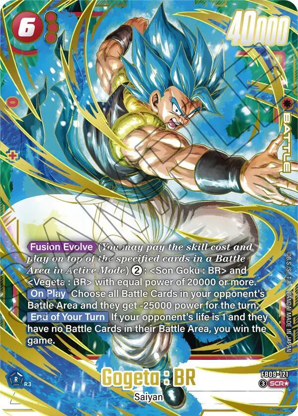 Gogeta : BR FB09-121 [ Inglese / Giapponese ]