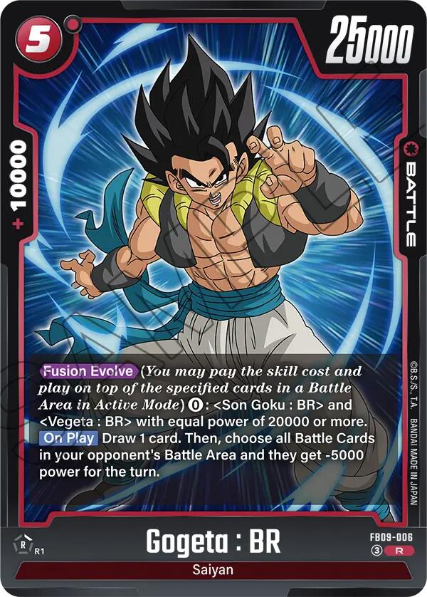 Gogeta : BR FB09-006 [ Inglese / Giapponese ]