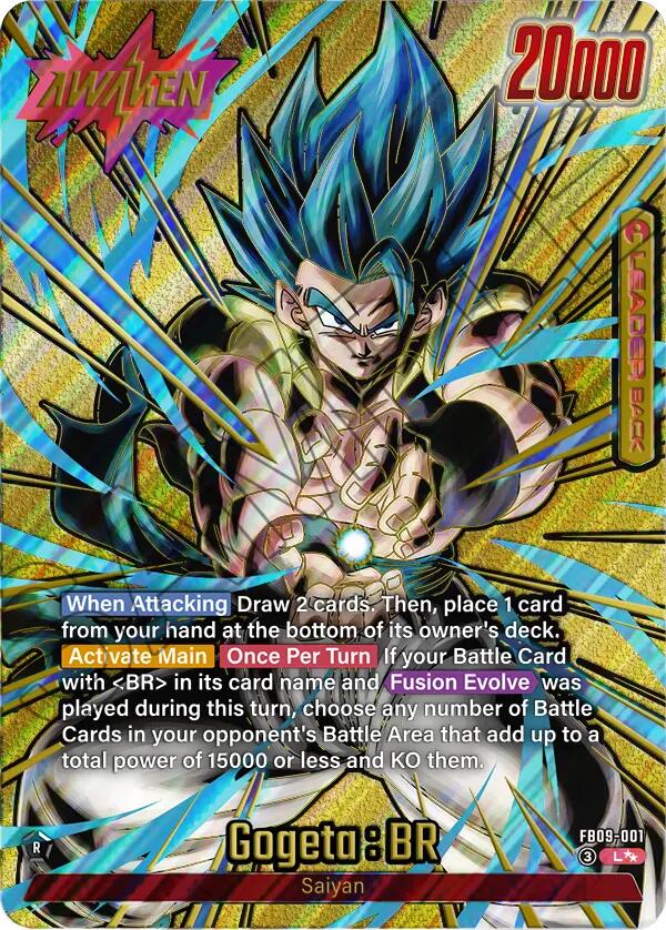 Gogeta : BR FB09-001 [ Inglese / Giapponese ]