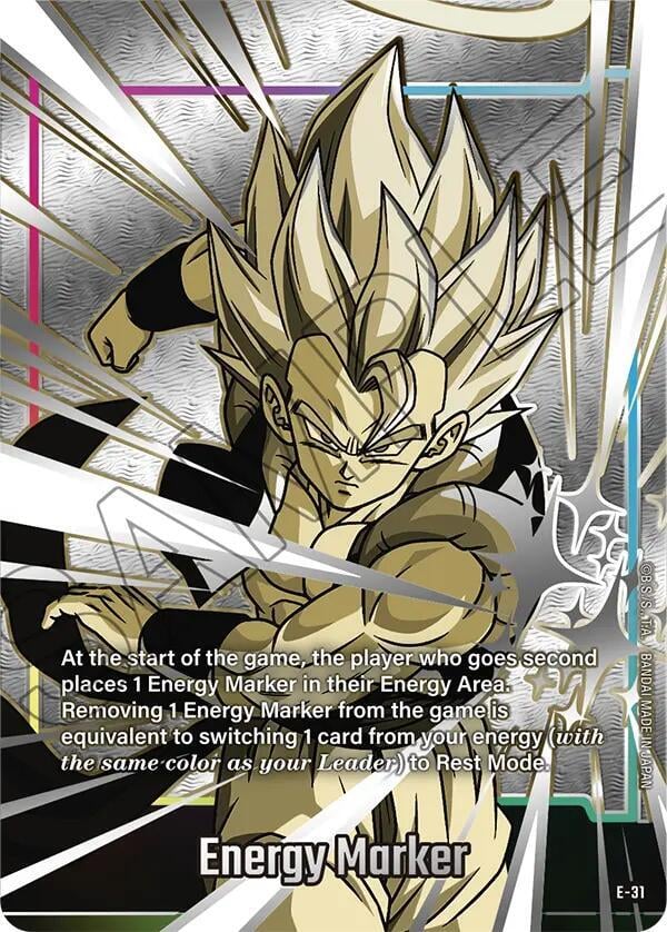 "Gogeta" Energy Marker E-31 [ Inglese / Giapponese ]
