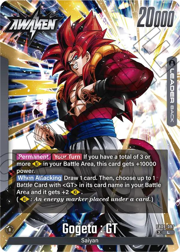 Gogeta : GT FB09-097 [ Inglese / Giapponese ]