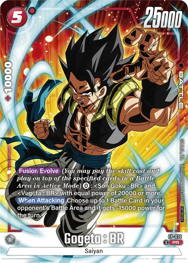 Gogeta : GT FP-070 [ Inglese / Giapponese ]