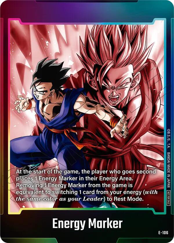"Gohan" Energy Marker E-106 [ Inglese / Giapponese ]