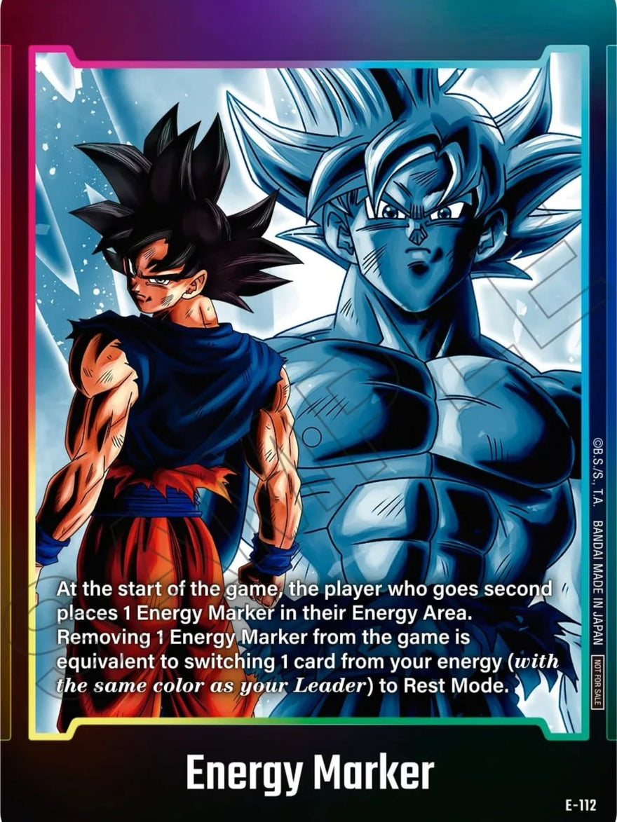 "Gohan" Energy Marker E-112 [ Inglese / Giapponese ]