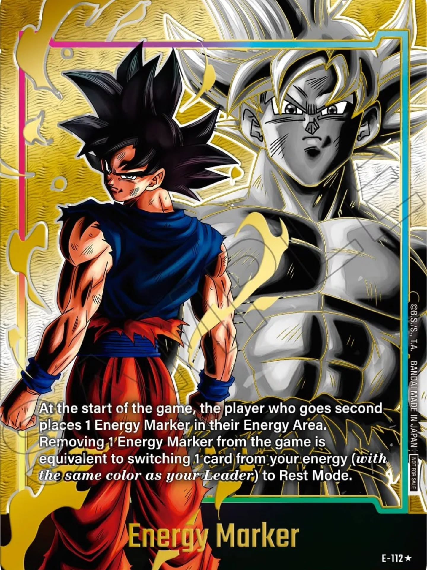 "Gohan" Energy Marker E-112 [ Inglese / Giapponese ]