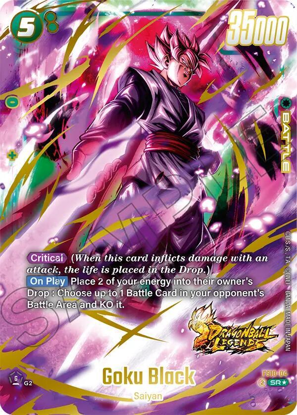 Goku Black FS10-04 [ Inglese / Giapponese ]