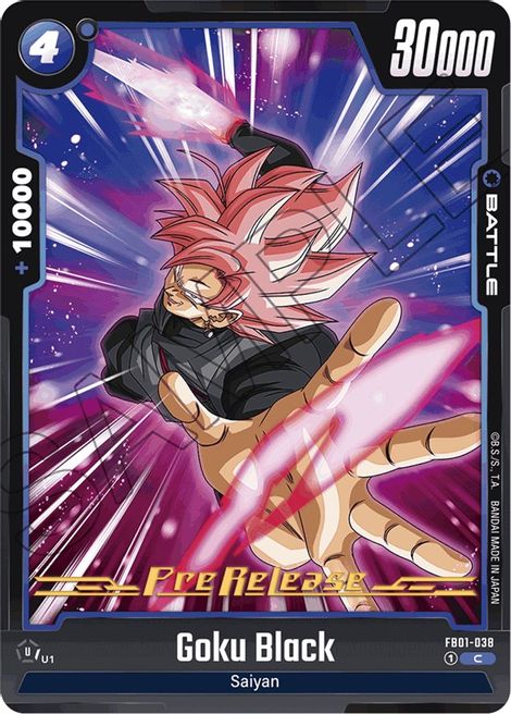 Goku Black FB01-038 [ Inglese / Giapponese ]