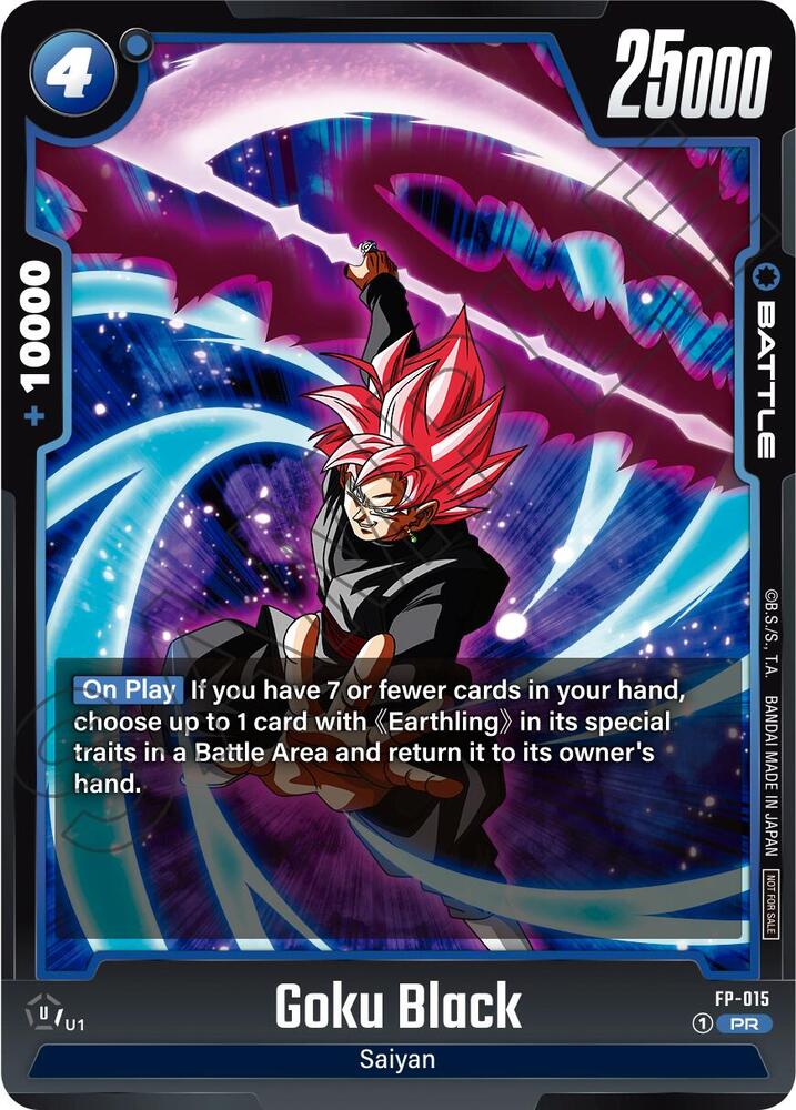 Goku Black FP-015 [ Inglese / Giapponese ]