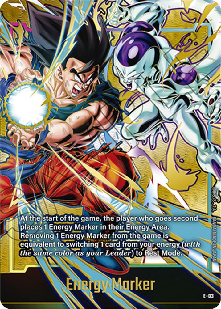 "Goku vs Frieza" Energy Marker E-03 [ Inglese / Giapponese ]
