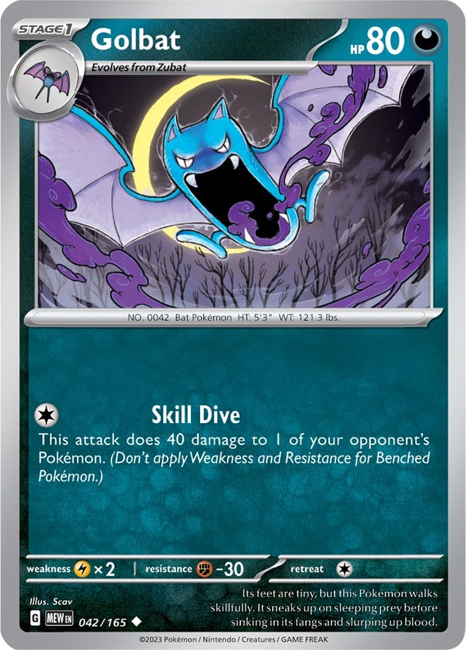 Golbat - 151 042/165 [ Italiano / Inglese ]