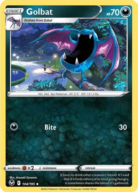 Golbat - Tempesta Argentata 104/195 [ Italiano ]