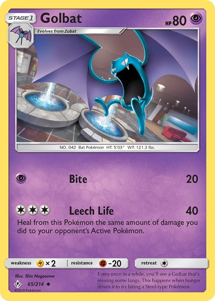 Golbat - Legami Inossidabili 065/214 [ Italiano / Inglese ]