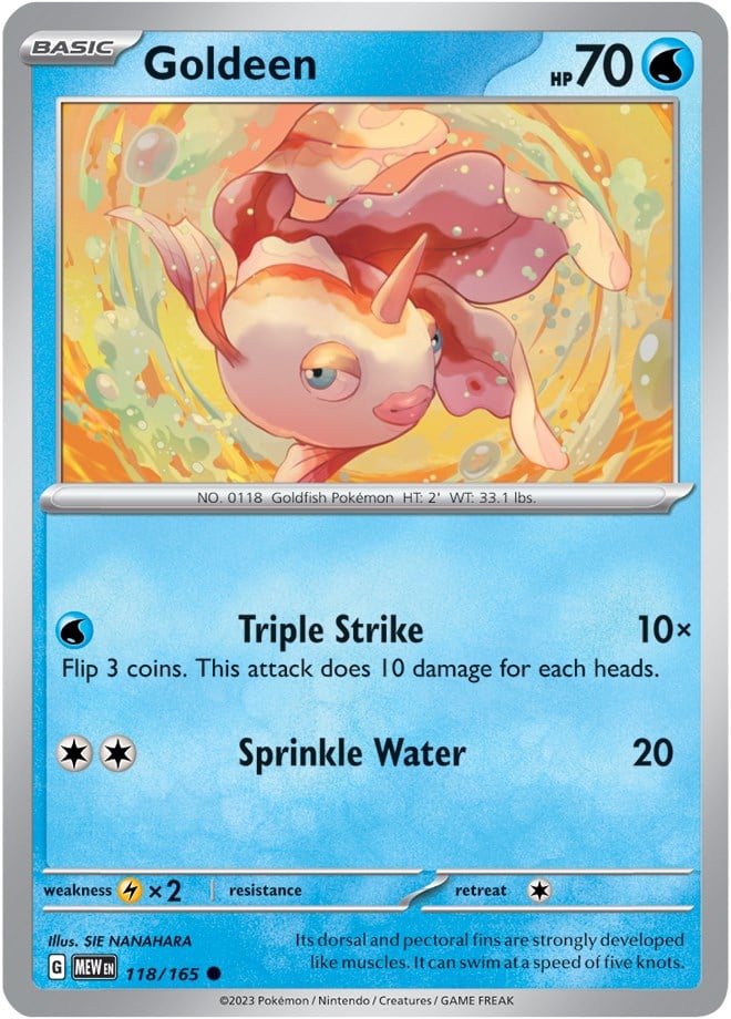 Goldeen - 151 118/165 [ Italiano / Inglese ]