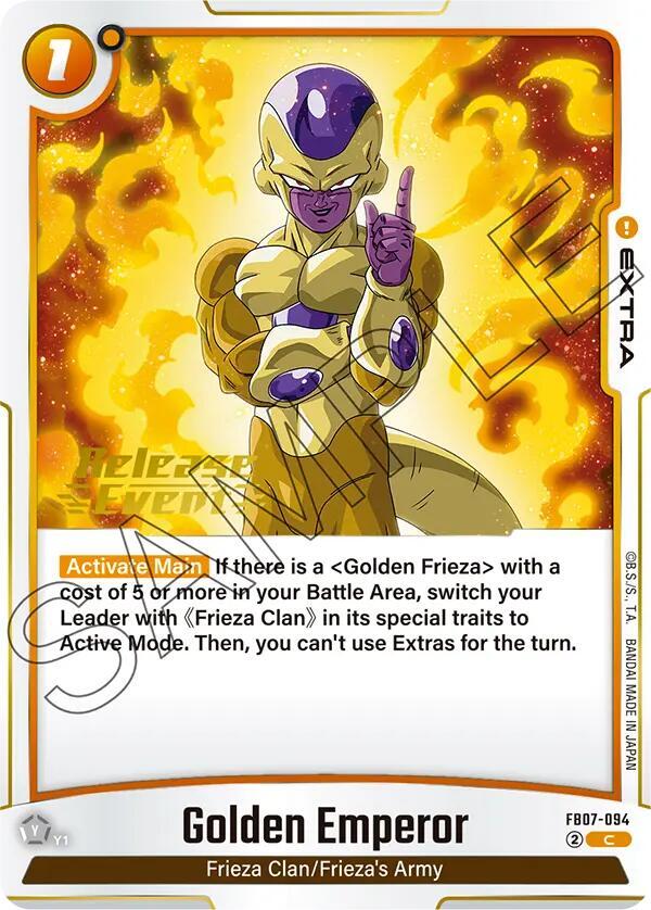 Golden Emperor FB07-094 [ Inglese / Giapponese ]