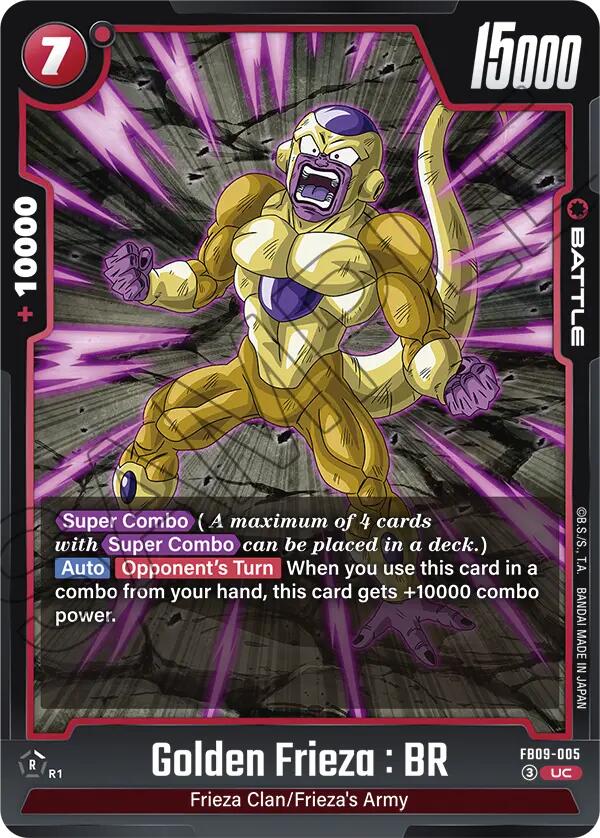 Golden Frieza : BR FB09-005 [ Inglese / Giapponese ]