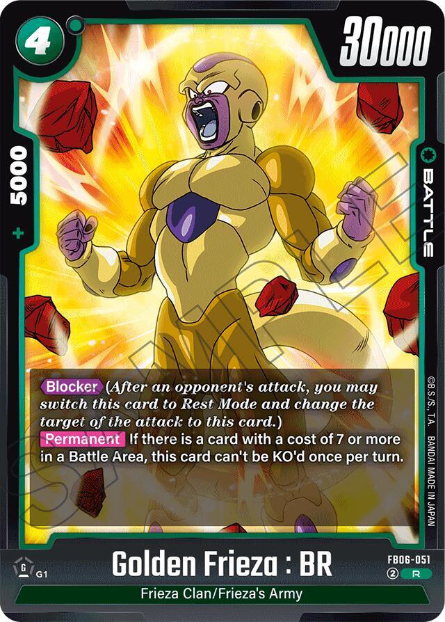 Golden Frieza : BR FB06-051 [ Inglese / Giapponese ]