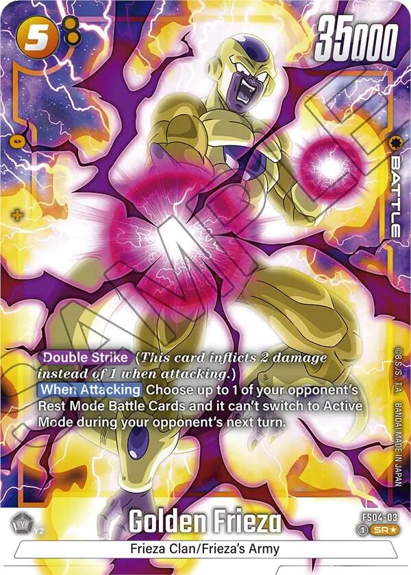 Golden Frieza FS04-03 [ Inglese / Giapponese ]