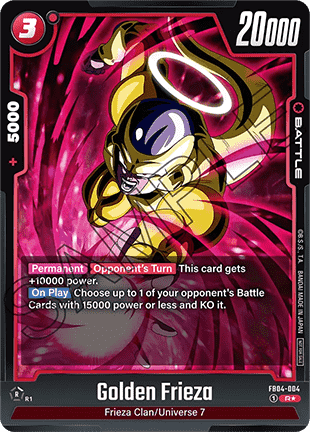 Golden Frieza FB04-004 [ Inglese / Giapponese ]