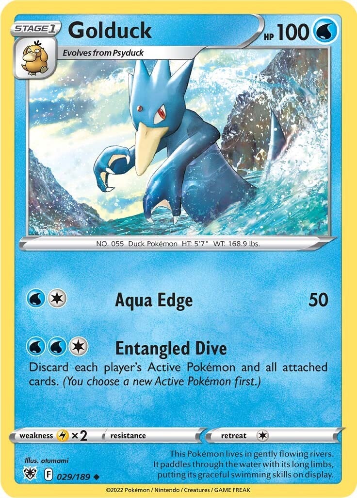 Golduck - Lucentezza Siderale 029/189 [ Italiano / Inglese ]