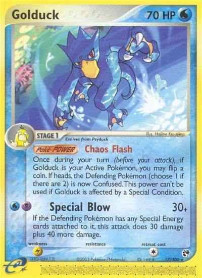Golduck - EX Tempesta di Sabbia 17/100 [ Italiano / Inglese ]