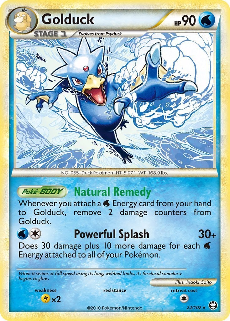 Golduck - Battaglie Trionfali 22/102 [ Italiano / Inglese ]