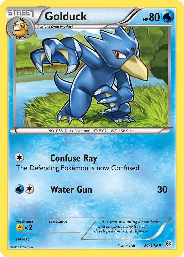 Golduck - Confini Varcati 34/149 [ Italiano / Inglese ]