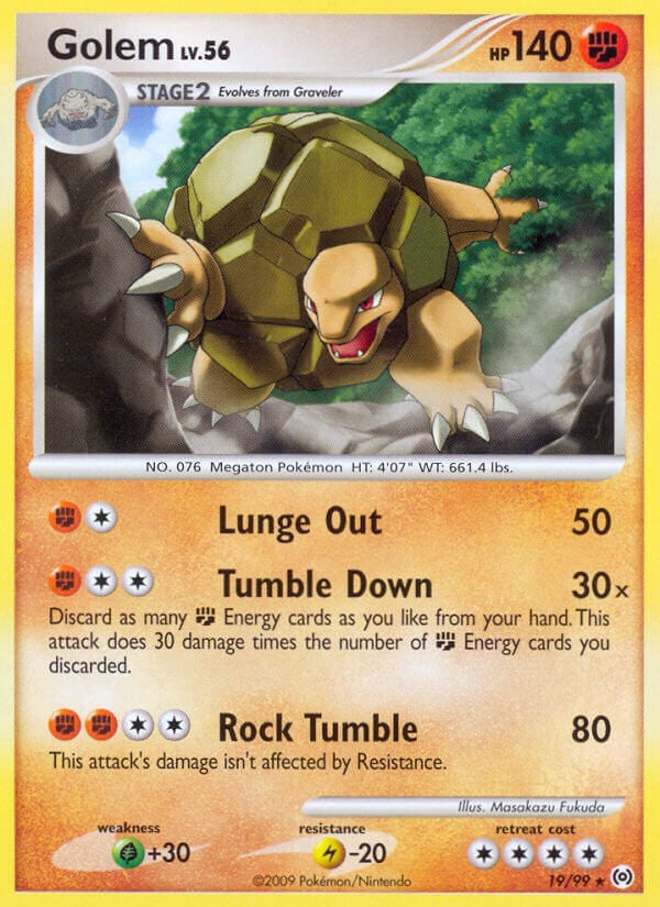 Golem - Arceus 019/099 [ Italiano / Inglese ]