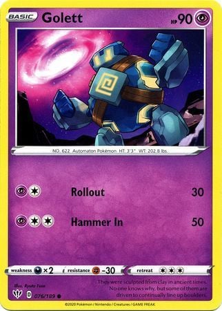 Golett - Fiamme Oscure 076/189 [ Italiano / Inglese ]