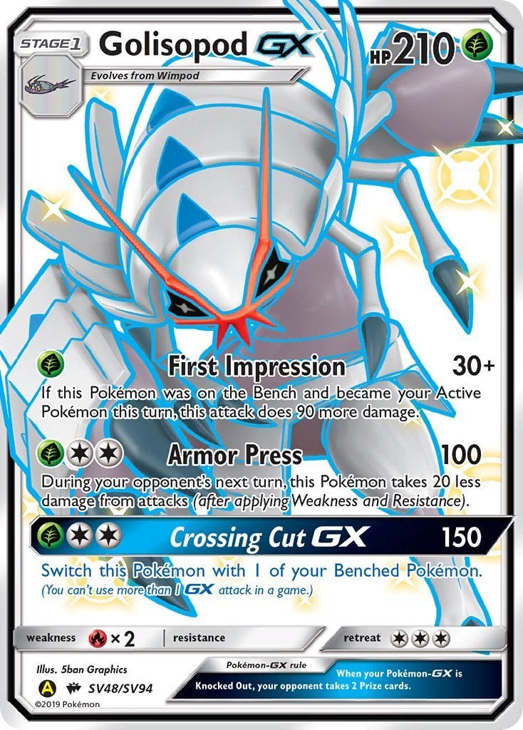 Golisopod GX - Ombre Infuocate 17/147 [ Italiano / Inglese ]