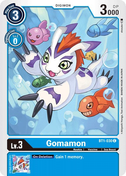 Gomamon BT1-030 [ Inglese / Giapponese ]
