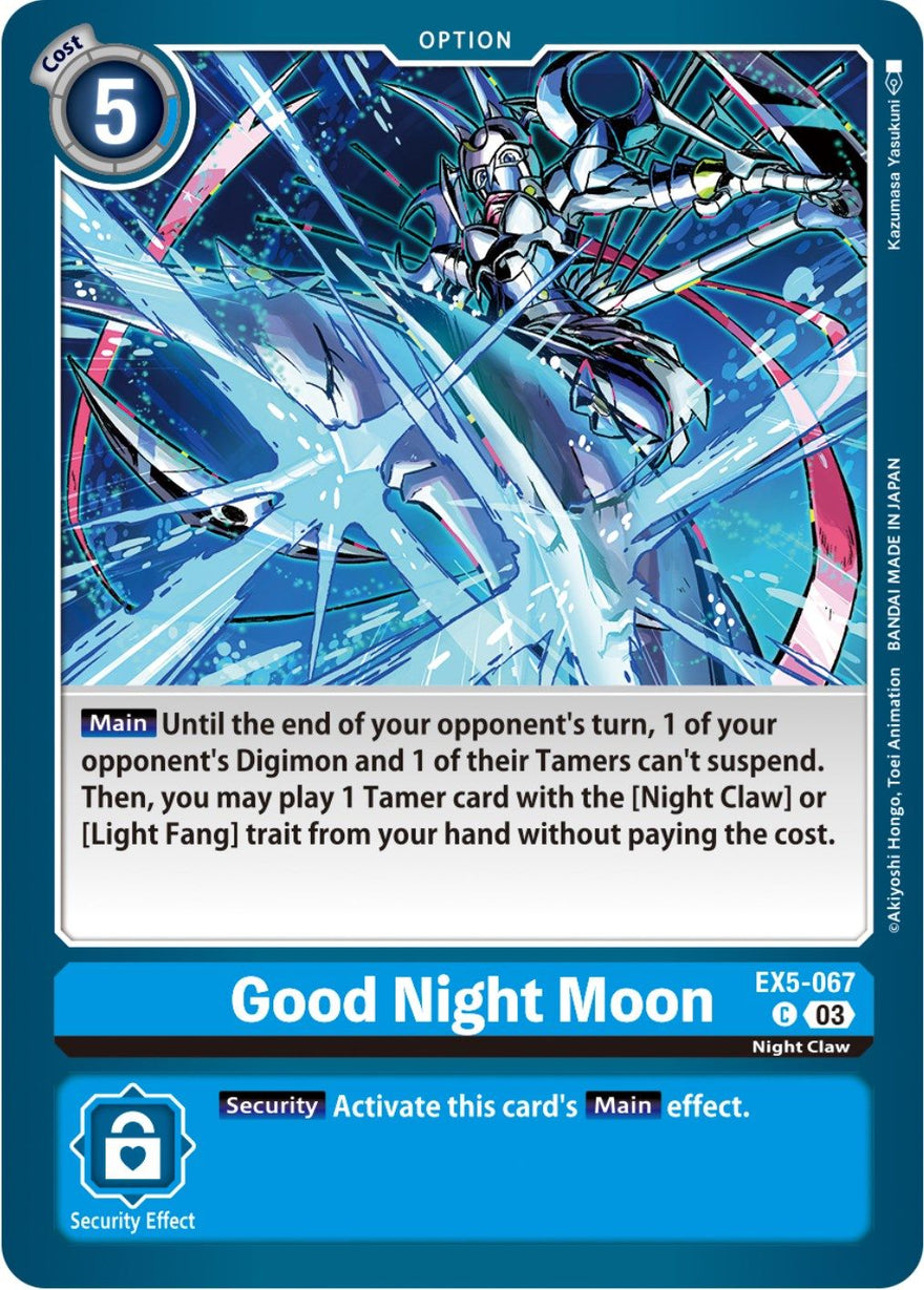 Good Night Moon EX5-067 [ Inglese / Giapponese ]