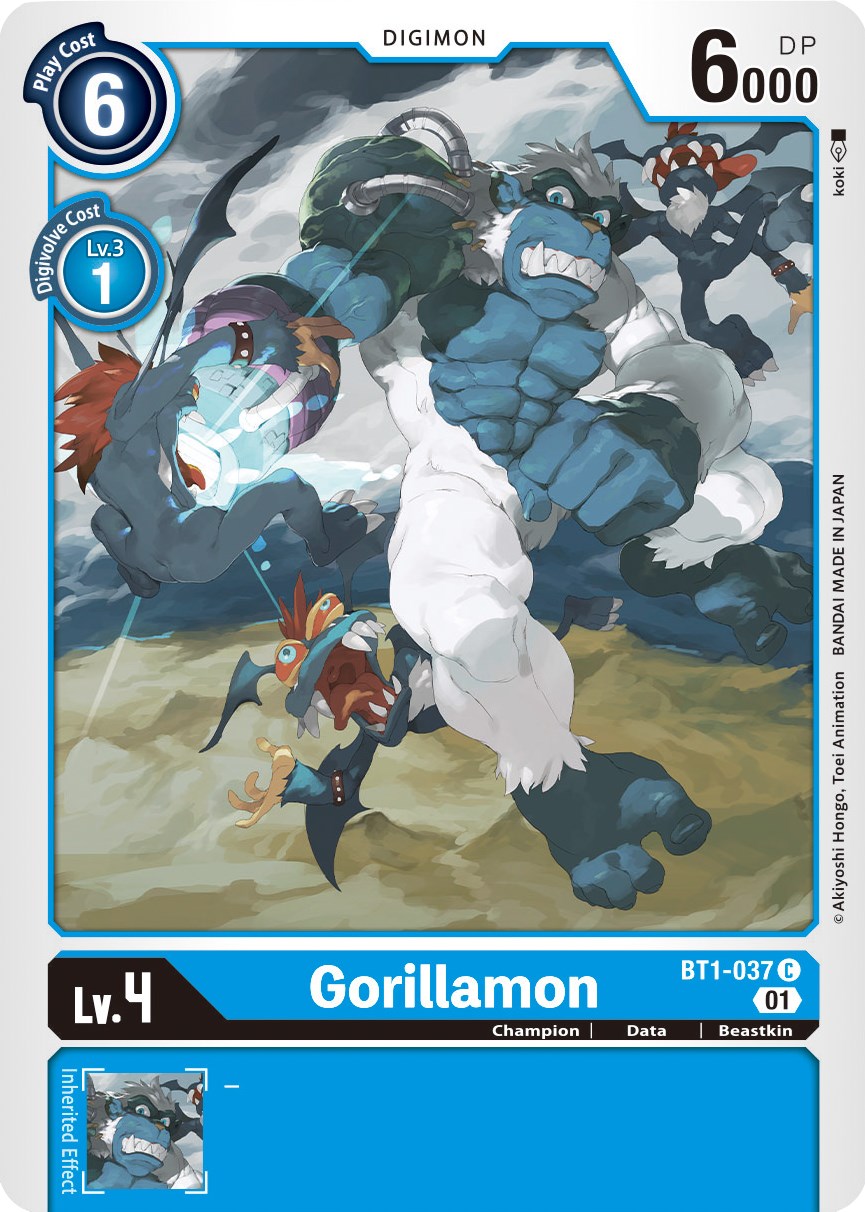 Gorillamon BT1-037 [ Inglese / Giapponese ]