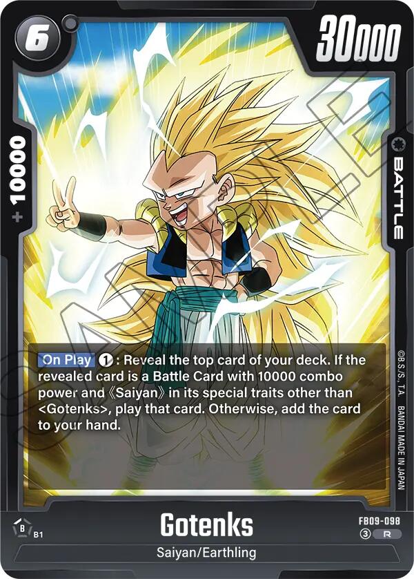 Gotenks FB09-098 [ Inglese / Giapponese ]