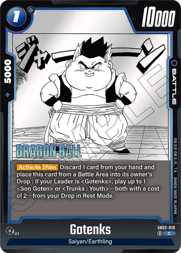 Gotenks SB02-018 [ Inglese / Giapponese ]