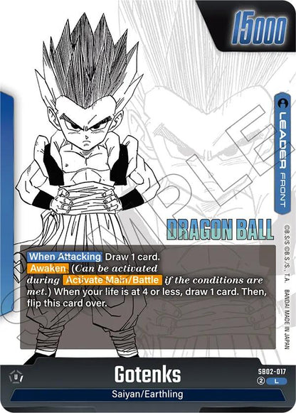 Gotenks SB02-017 [ Inglese / Giapponese ]