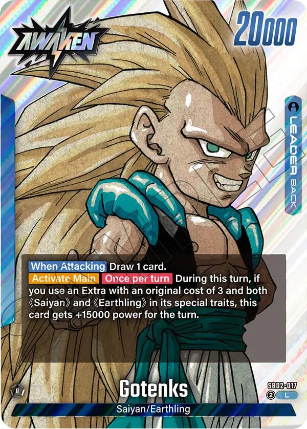 Gotenks SB02-017 [ Inglese / Giapponese ]