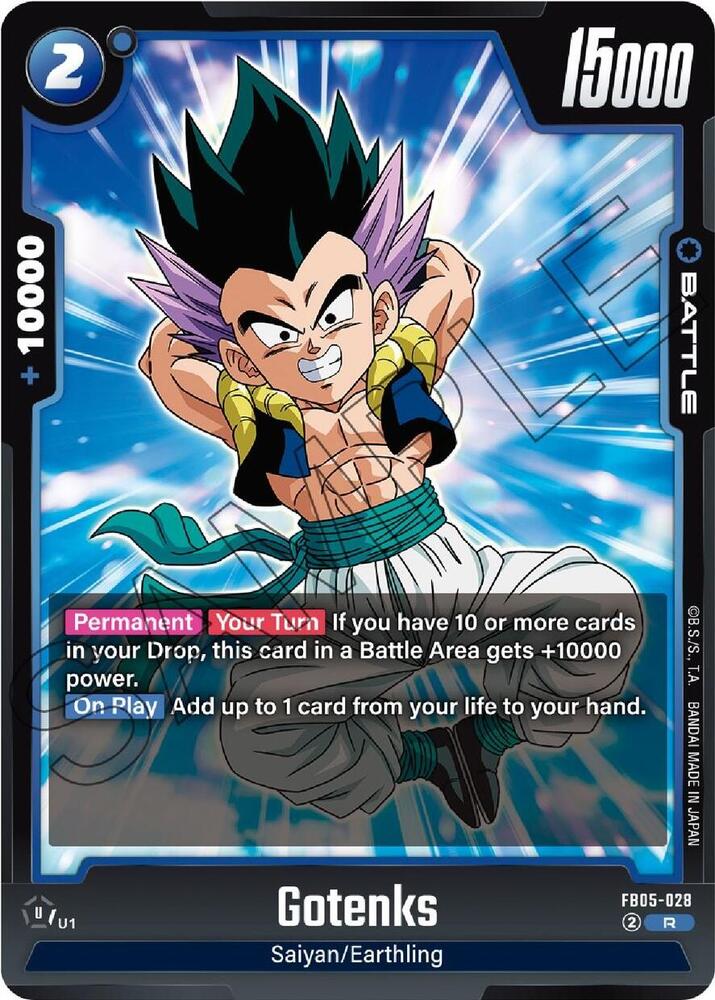Gotenks FB05-028 [ Inglese / Giapponese ]