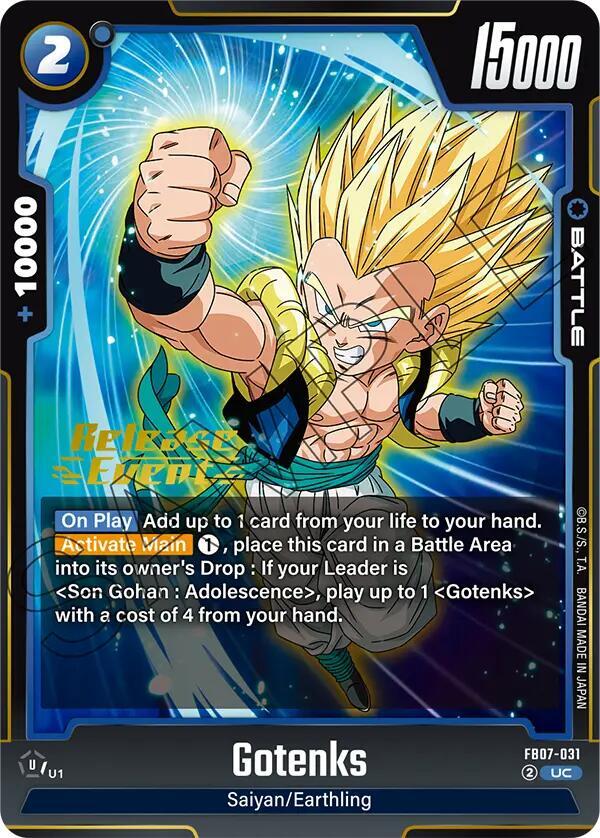 Gotenks FB07-031 [ Inglese / Giapponese ]