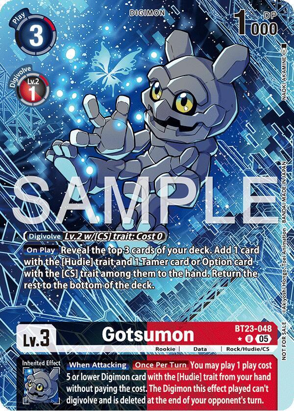 Gotsumon BT23-048 [ Inglese / Giapponese ]
