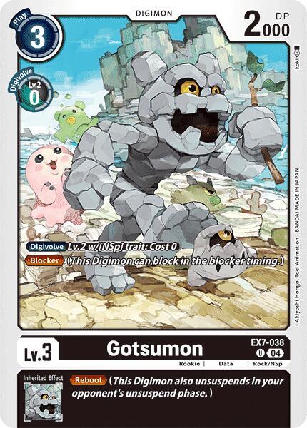 Gotsumon EX7-038 [ Inglese / Giapponese ]