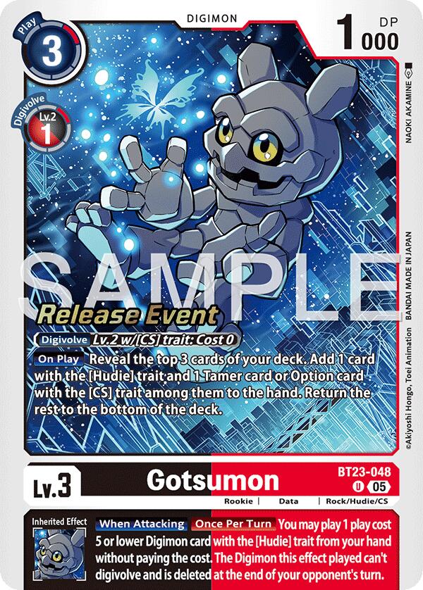 Gotsumon BT23-048 [ Inglese / Giapponese ]